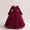 Ball Gown Scoop Long Sleeves Flower Girl Dresses with Lace