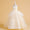 Ball Gown Scoop Sleeveless Tiered Flower Girl Dresses