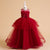 Ball Gown Scoop Sleeveless Tiered Flower Girl Dresses