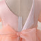Ball Gown Scoop Puff Sleeves Flower Girl Dresses with Lace