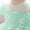 Ball Gown Scoop Puff Sleeves Flower Girl Dresses with Solid Flowers