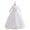 Ball Gown Scoop 3/4 Sleeves Lace Flower Girl Dresses