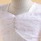 Ball Gown Scoop Puff Sleeves Sequins Flower Girl Dresses