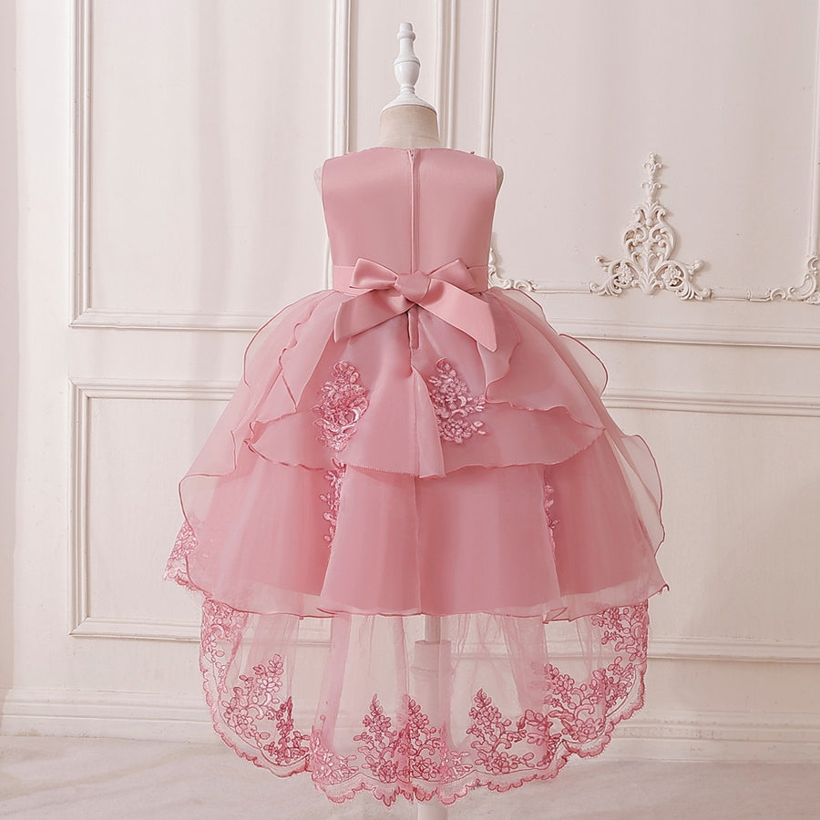 Ball Gown Scoop Sleeveless Beading Flower Girl Dresses