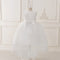 Ball Gown Scoop Sleeveless Beading Flower Girl Dresses