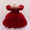 Ball Gown Scoop Puff Sleeves Tiered Flower Girl Dresses
