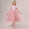 Ball Gown Scoop Flying Sleeves Sequins Flower Girl Dresses