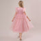 Ball Gown Scoop Flying Sleeves Sequins Flower Girl Dresses