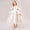 Ball Gown Cold Shoulder Short Sleeves Ruffles Flower Girl Dresses