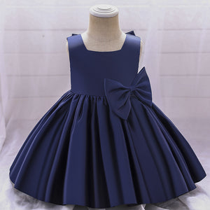 Ball Gown Square Neck Sleeveless Ruched Flower Girl Dresses