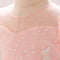 Ball Gown Scoop Puff Sleeves Sequins Flower Girl Dresses