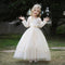 Ball Gown Scoop Long Sleeves Lace Flower Girl Dresses