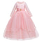 Ball Gown Scoop Long Sleeves Lace Flower Girl Dresses
