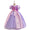 Ball Gown Scoop Puff Sleeves Applique Flower Girl Dresses