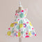 Ball Gown Asymmetrical Sleeveless Tiered Flower Girl Dresses