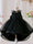 Ball Gown Crew-Neck Sleeveless Knee-Length Halloween Dresses for Girls With Applique & Beadings