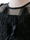 Ball Gown Crew-Neck Sleeveless Knee-Length Halloween Dresses for Girls With Applique & Beadings
