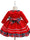 A-Line/Princess Peter Pan Collar Long Sleeves Christmas Dresses for Girls With Bowknot