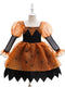 Printed A-Line/Princess Square Neck Long Sleeves Knee-Length Halloween Dresses for Girls