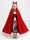 A-Line/Princess Square Neck Sleeveless Knee-Length Halloween Dresses for Girls With Hooded Cape