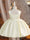 A-Line/Princess Square Neck Sleeveless Birthday Dresses for Girls WIth 3D Floral
