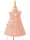A-Line/Princess Turtleneck Sleeveless Knee-Length Flower Girl Dresses With 3D Floral