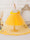 Ball Gown Spaghetti Straps Sleeveless Knee-Length Two Pieces Flower Girl Dresses With 3D Floral