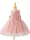 Ball Gown One-Shoulder Sleeveless Knee-Length  Flower Girl Dresses With 3D Floral & Pearl