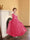 A-Line/Princess One-Shoulder Tulle Flower Girl Dresses with Pearls