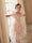 A-Line/Princess Square Neck Puff Sleeves Tulle Flower Girl Dresses with Embroidery
