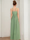 A-Line/Princess Halter Sleeveless Bow Junior Bridesmaid Dresses