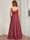 A-Line/Princess One-Shoulder Sleeveless Belt Junior Bridesmaid Dresses
