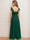 A-Line/Princess V-Neck Sleeveless Ruffles Junior Bridesmaid Dresses