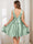 A-Line/Princess Square Neck Sleeveless Bow Junior Bridesmaid Dresses
