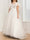 A-Line/Princess Scoop Flying Sleeves Tulle Flower Girl Dresses with Appliques