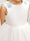 A-Line/Princess Scoop Neck Tulle Flower Girl Dresses with 3D Floral