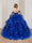 A-Line/Princess Straps Short Sleeves Lace Ruffle Flower Girl Dresses