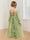 A-Line/Princess Scoop Neck Long Sleeves Tulle Flower Girl Dresses with Floral Embroidery