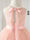Tulle A-Line Halter Knee-Length Sleeveless Flower Girl Dresses with Beading Bow