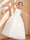 A-Line/Princess Scoop Floor-Length Sleeveless Flower Girl Dresses With Beading Sequins