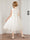 Tulle A-Line/Princess Scoop Tea-Length Sleeveless Flower Girl Dresses With Sash