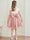 A-Line/Princess Scoop Knee-Length Short Sleeves Flower Girl Dresses With Bowknot