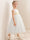 A-Line/Princess Scoop Tea-Length Sleeveless Tulle  Flower Girl Dresses With Sash