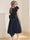 A-Line/Princess V-Neck Tea-Length Sleeveless 3D Floral Flower Girl Dresses With Bow
