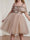 Tulle A-Line/Princess Square Neck Sleeveless Knee-Length Flower Girl Dresses With Sequins