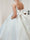 A-Line/Princess Crew Neck Sleeveless Satin Flower Girl Dresses with Bow