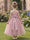 A-Line/Princess V-Neck Sleeveless Tea-Length Flower Girl Dresses With 3D Floral