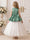 A-Line/Princess High Neck Sleeveless Ankle-Length Flower Girl Dresses With Bowknot