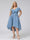 A-Line V-Neck Short Sleeves Asymmetrical Chiffon Plus Size Bridesmaid Dresses With Pockets