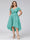 A-Line V-Neck Short Sleeves Asymmetrical Chiffon Plus Size Bridesmaid Dresses With Pockets